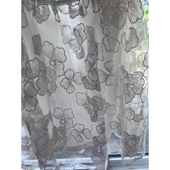 NWT Lulus Radiant Desires White Embroidered Sequin Mini Skater Dress Size XL - Picture 2 of 5